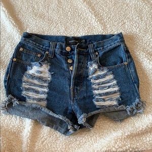 MINKPINK Shorts - Mink pink jeans shorts MINKPINK Shorts - Mink pink jeans shorts